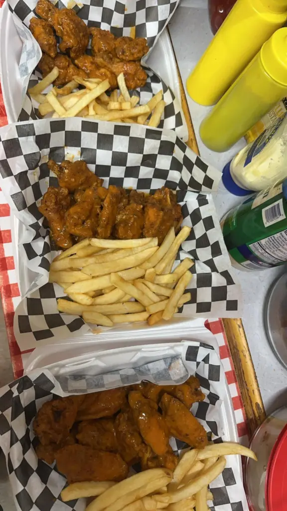 Wippin Wingz N Thingz wing baskets. 