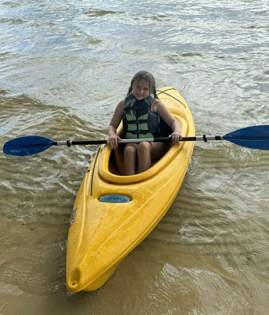 Summer Fun Kayaking at Spring Creek